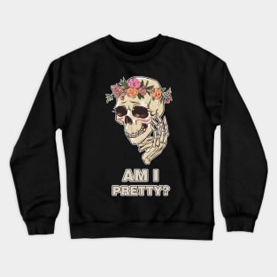 Pretty spooky girl Crewneck Sweatshirt